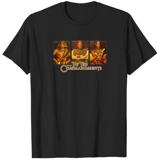 Discover The-Ten-Commandments-(1956)-Movie-Charlton-Heston-Yul-Brynner T-Shirt T-Shirts