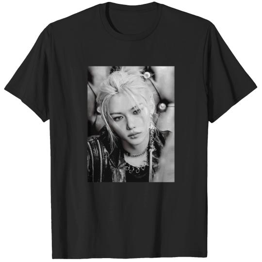 Discover Prince-Lee-Felix-Black-And-White-Hot-Image-You-Make-Stray-Kids-Stay-Skz-Kpop T-Shirt T-Shirts