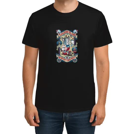 Discover Pleasure Island (Dark) -    Occult   Gothic T-Shirts