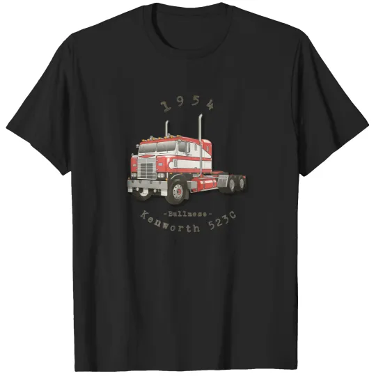 Discover 1954 Kenworth 523C Bullnose Classic Cabover Truck (1) T-Shirt T-Shirts