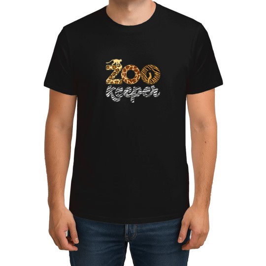 Discover zookeeper african animal zebra leopard print savanna life T-Shirts
