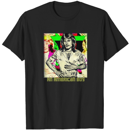 Discover An-American-Boy-(Modern-Art-Cartoon) T-Shirt T-Shirts