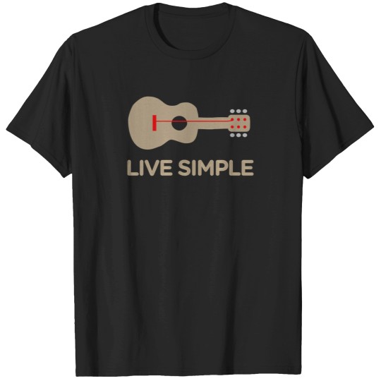 Discover Live Simple One String Guitar T-Shirt T-Shirts