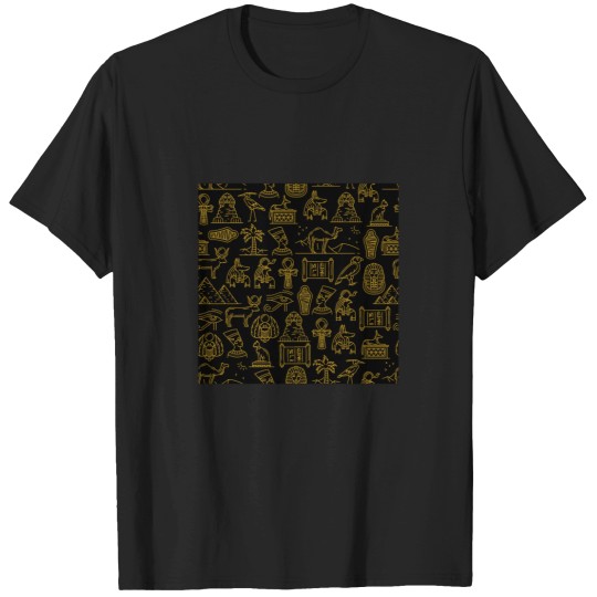 Discover Egyptian Hieroglyphs T-Shirts