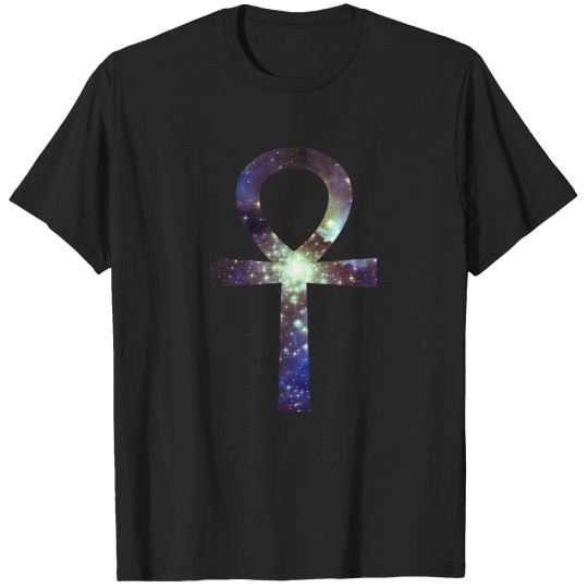 Discover Kid Cudi Galaxy  Star Forming Region NGC-3603 [Blue]  Ankh Sticker T-Shirts
