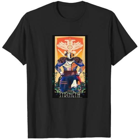 Discover Strength Destiny Tarot Card T-Shirts