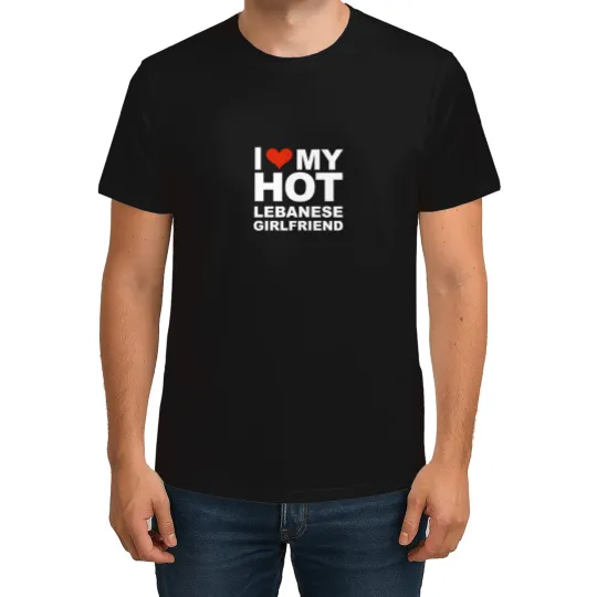 Discover I Love my hot Lebanese Girlfriend Valentine's Day Lebanon T-Shirts