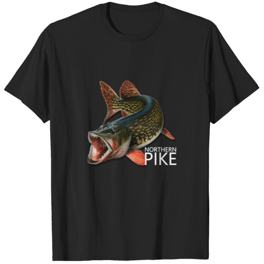 Discover Northern Pike Fish   T-Shirt T-Shirts