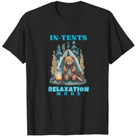 Discover In-Tents Relaxation Mode. Camping Life T-Shirt T-Shirts