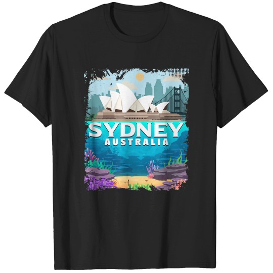 Discover Sydney Australia Souvenir T-Shirts