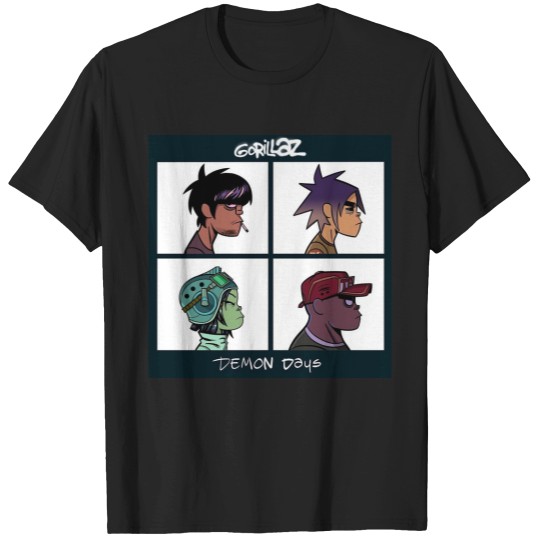 Discover gorillaz gor gorill gorillazzzz rawrr gorillaz T-Shirts