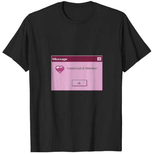 Discover I need Attention Premium Scoop T-Shirts