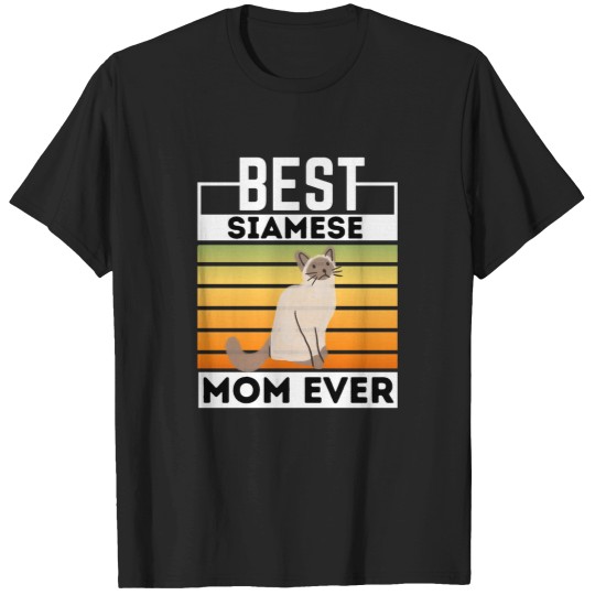 Discover Siamese Cat Mom Lovers - Mothers Day Gift For Siamese Lovers T-Shirts