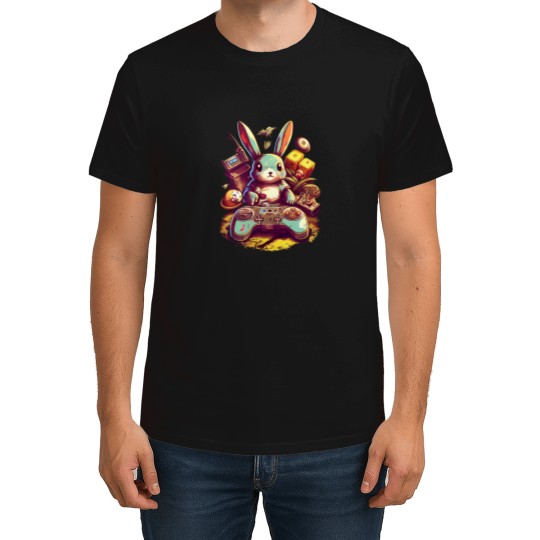 Discover Cute Gamer Easter Bunny T-Shirts