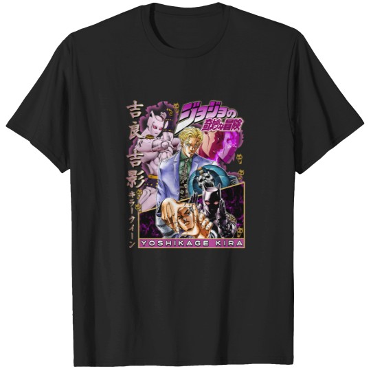 Discover Vintage Yoshikage Kira Jojo's Bizzare Adventure T-Shirt
