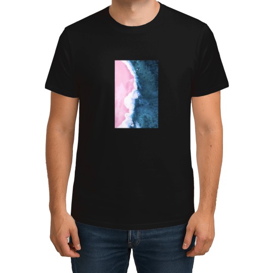 Discover Pink Sand Meets The Ocean T-Shirts