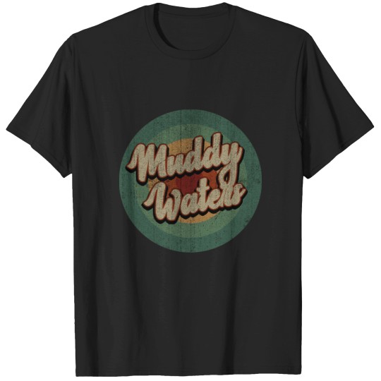 Discover Circle Retro Vintage Muddy Waters T-Shirts