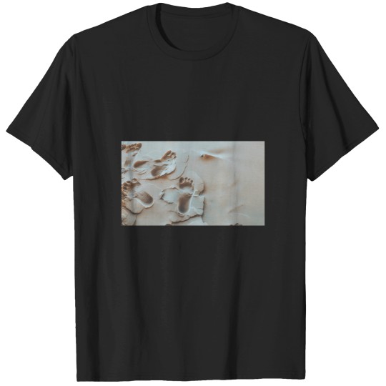 Discover Foot Prints In The Sand T-Shirts