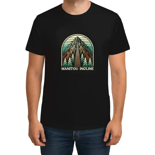 Discover Manitou Incline, Manitou Springs Colorado, Manitou Incline T-Shirts