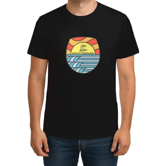 Discover Lake Wylie South Carolina SC Sunset Vacation Souvenir T-Shirts