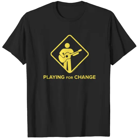 Discover Playing for Change Street Sign Logo T-Shirts
