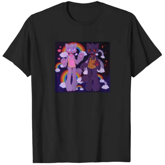 Discover Nyan-Cat-And-Tac-Nayn T-Shirt T-Shirts