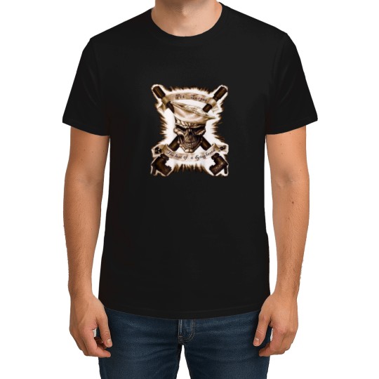Discover Navy Pit Snipe T-Shirts