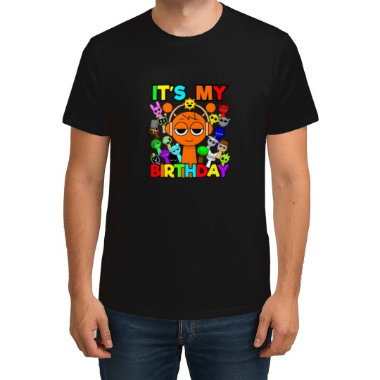Discover Sprunki Birthday for Boys and Girls toys decor Oren Wenda T-Shirts