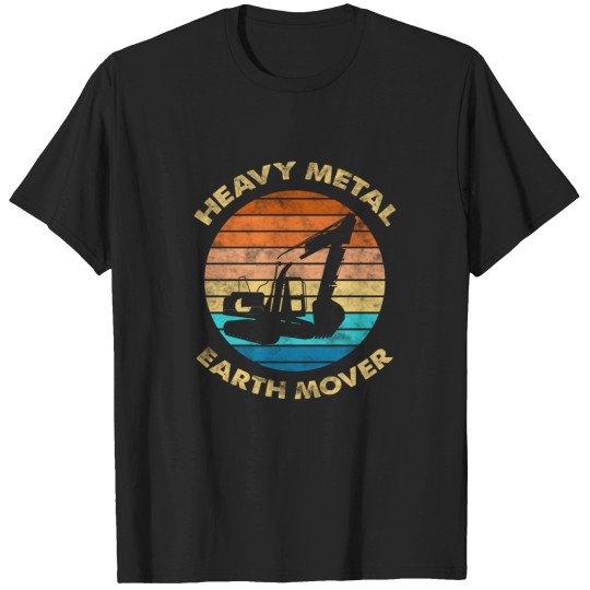 Discover Construction Excavator Bulldozer Truck Crane T-Shirts