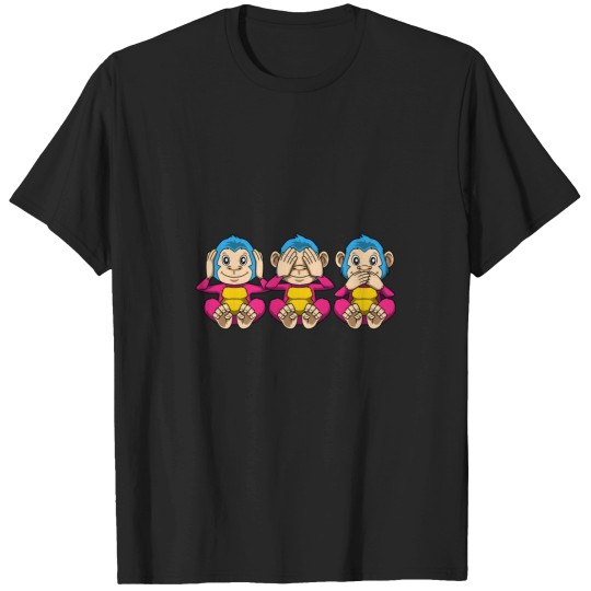 Discover Lgbtq Panual Pride Monkeys  Family Chrismast Present Gift T-Shirts