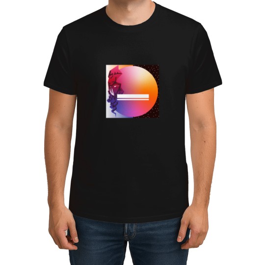 Discover man on the moon minimal album cover T-Shirts