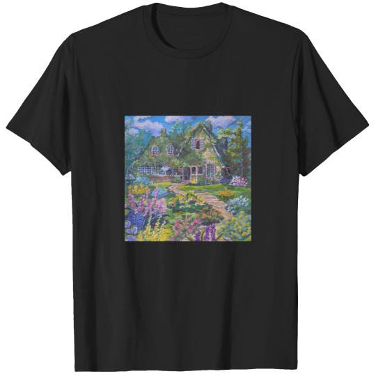 Discover kiki_s delivery service house pastel kawaii painting 2022 Long T-Shirts