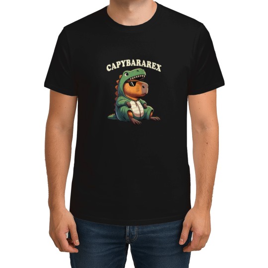 Discover Capybara For Funny Capybara Rodent Trex Dinausor T-Shirts
