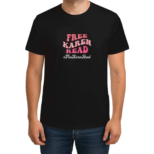 Discover Womens-Free-Karen-Read-Quote-V-Neck-T-Shirt T-Shirts