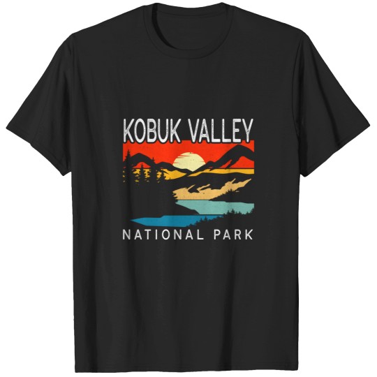 Discover Kobuk Valley National Park Vintage Womens Mens T-Shirts