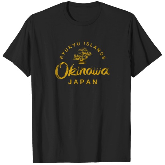 Discover Japan-Okinawa-Bonsai-Tree-Japanese-Vintage-T-Shirt T-Shirts