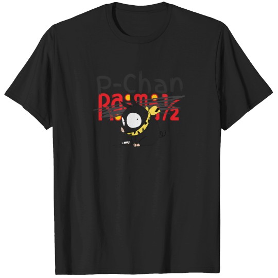 Discover P-Chan-Ranma-Logo-(Blue-Background)-Sillyfun-On-Redbubble.Com-(Lower-Quality-If-Stolen) T-Shirt T-Shirts