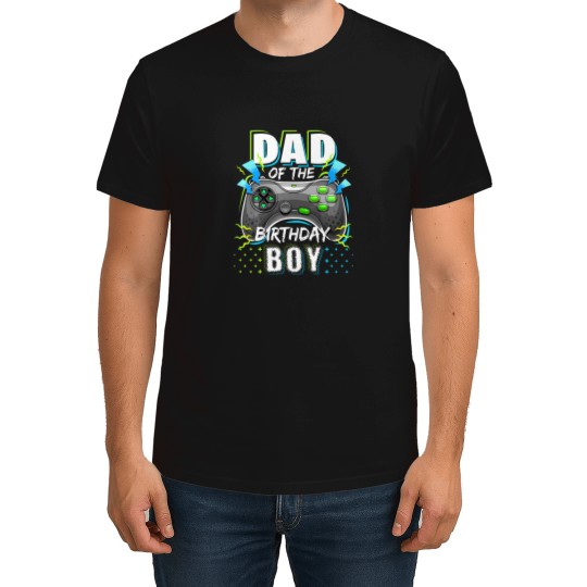 Discover Dad Of The Birthday Boy Matching Video Gamer Birthday Party T-Shirts