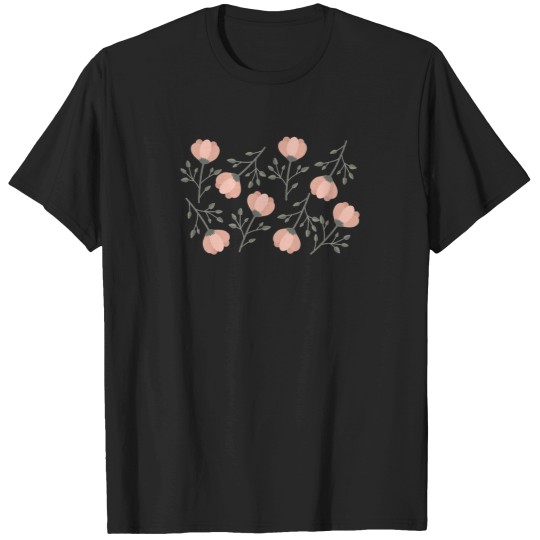 Discover Pastel-Colored-Floral-Pattern-2 T-Shirt T-Shirts