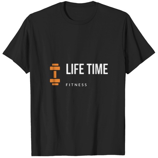 Discover Lifetime Fitness Black Tee T-Shirts