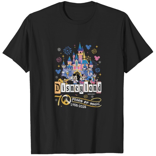 Discover Disneyyland 70 Years of Magic Shirt, Disneyyland 1955-2025 Tee