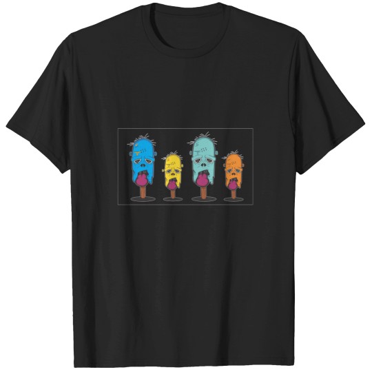 Discover Zombie Icecreme1 T-Shirts
