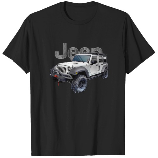 Discover 4dr JK – White - Jeep - T-Shirt