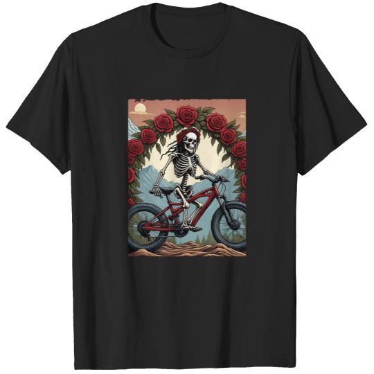 Discover Mountain Dead Grateful Bike Time T-Shirts