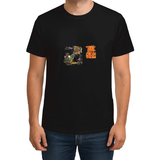 Discover Tank Girl  On Patrol Glossy T-Shirts