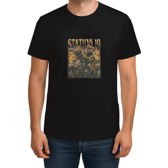 Discover Limited Station 19 Tv Show Vintage T-Shirt