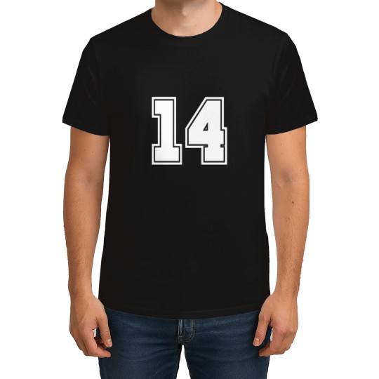 Discover Number 14 No Fourn 14 Jerseys Player T-Shirts