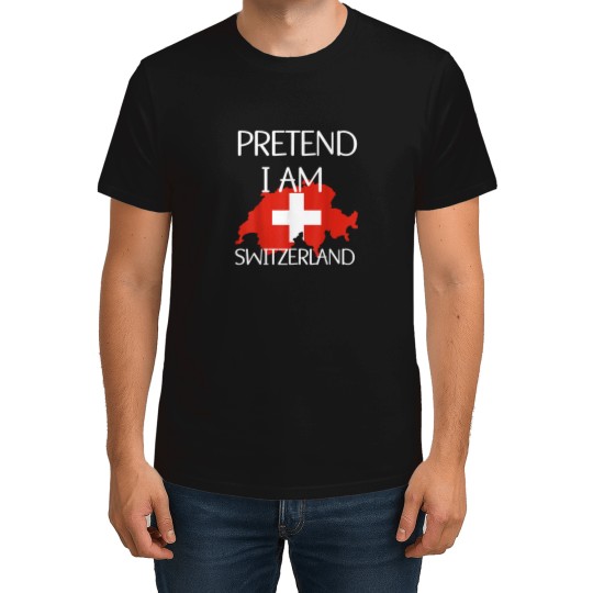 Discover Pretend I am Switzerland Costume Party Funny Halloween T-Shirts