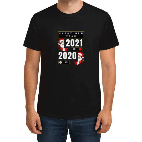 Discover Happy-New-Year-2020-Off-2021-On-Classic-T-Shirt T-Shirts