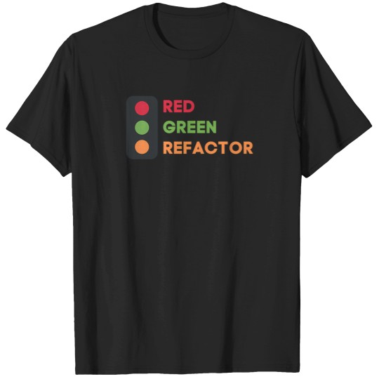 Discover Red Green Refactor - Traffic Lights Active T-Shirt 1230 T-Shirts